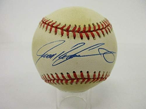 Ivan Rodriguez Texas Rangers aláírt Hivatalos Amerikai profi Baseball-Liga PSA DNS - Dedikált Baseball