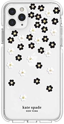 Kate Spade New York Szétszórt Virágok tok iPhone 11 Pro Max,Poliuretán, Sokk-Elnyelő - Védekező kemény héjú Fehér Lökhárító