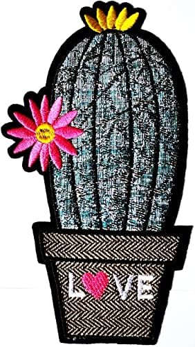 Kleenplus. Nagy Nagy Jumbo Aranyos Kaktusz Foltok Matrica Művészeti Jel Jelkép Jelmez, Póló, Kabát Farmer Táska DIY