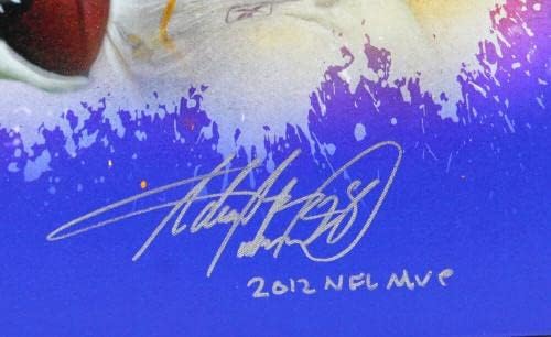 Adrian Peterson Aláírt Minnesota Vikings 16x20 Feszített Vászon w/MVP-BAW Holo - Dedikált NFL-Fotók