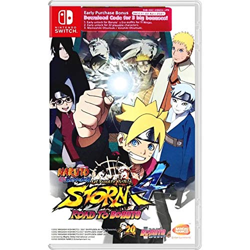 Naruto Shippuden Ultimate Ninja Storm 4 Út Boruto (Nintendo Kapcsoló) Ázsia Verzió. Angol Felirat