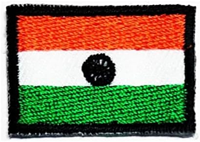 Kleenplus 3pcs. 0.6X1.1 HÜVELYK. Mini India Zászló Javítás Zászló Ország Nemzeti Foltok DIY Kabát, Póló, Farmer, Sapka