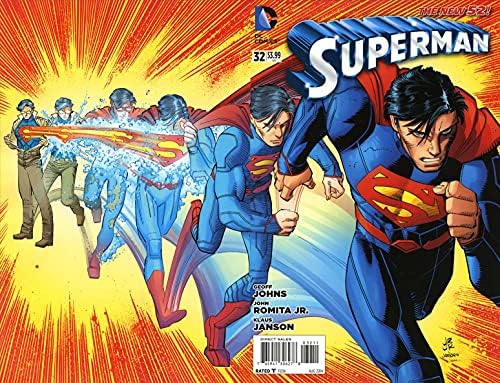 Superman (3. Sorozat) 32 VF/NM ; DC képregény | Új 52 - John Romita Jr.