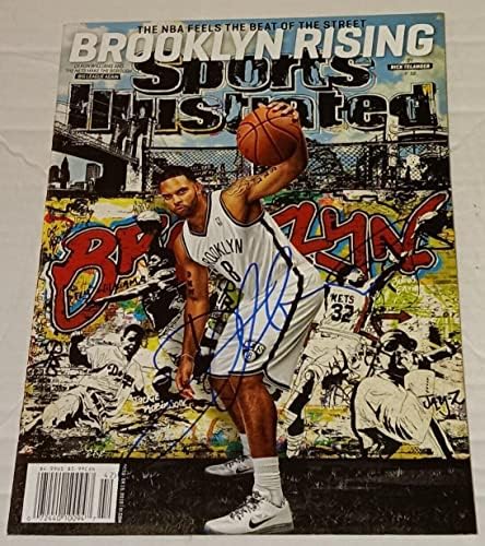 Deron Williams Brooklyn Nets ALÁÍRT DEDIKÁLT Sports Illustrated SI NINCS CÍMKE - Dedikált NBA Magazinok
