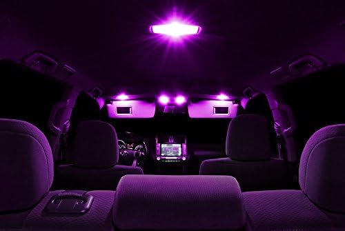 XtremeVision Belső LED-es Toyota Tacoma 2015+ (7 Db) Rózsaszín Belső LED Készlet + Telepítési Eszköz
