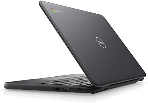 Dell Chromebook 11 5190 Intel Celeron N3350 X2 1.1 GHz 4 GB 64 gb-os 11.6-ban, Fekete (Felújított)