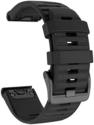 DZHTUS 26mm Sport Szilikon Watchband Wriststrap a Garmin Fenix 6X 6 6 Pro 5X 5 5S + 3 HR 20 22mm Easy Fit gyorskioldó