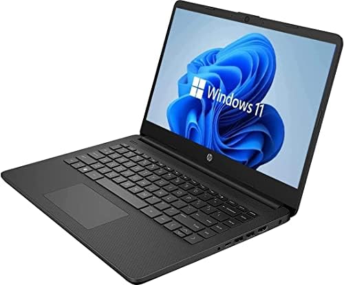 HP 2022 14 Kiemelt Laptop, a Windows nem a 11-OS, AMD Dual-Core Processzor Akár 2.60 GHz, 4GB RAM, 64GB SSD, Webkamera,