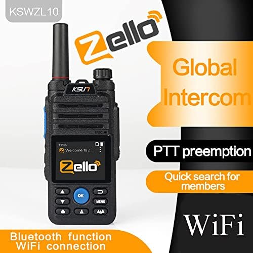 Walkie Talkie Telefonok Zello AV-Gombot az ALKALMAZÁS WiFi Mobil Rádió 3G/4G Hálózat 100 Km Hosszú távú Okostelefon