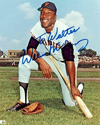 Willie McCovey Kézzel Aláírt 8x10-es Baseball-Fotó - Dedikált MLB Fotók