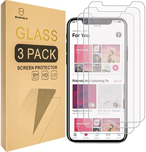 Mr Pajzs [3-Pack] Tervezték iPhone 11 / iPhone XR [Edzett Üveg] Képernyő Védő [Japán Üveg 9H Keménység] Élettartam Csere