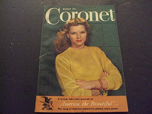 Coronet Magazin Mar 1946-Amerika, A Gyönyörű Színes