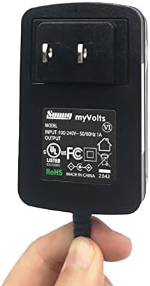 MyVolts 9V-os Tápegység Adapter Kompatibilis/Csere Panasonic DVD-LV55D DVD Lejátszó - US Plug