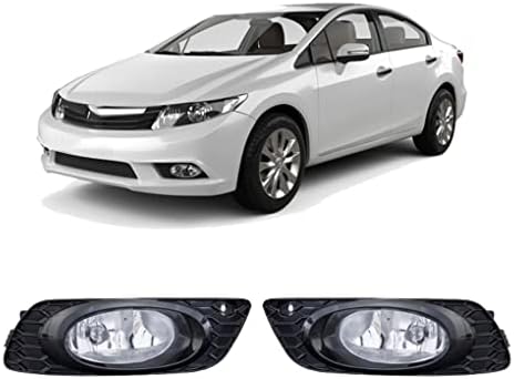 KONCEPCIÓ ködlámpák A 2012-es Honda Civic Sedan 4DR Ködlámpa Lámpák Bezels illetve Szerelési Készlet L&R Oldala